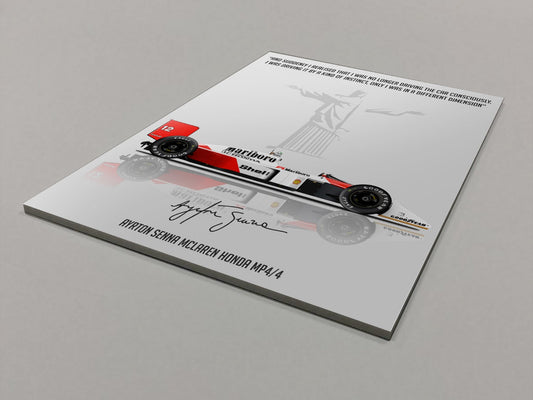Senna Classic Foamex Print