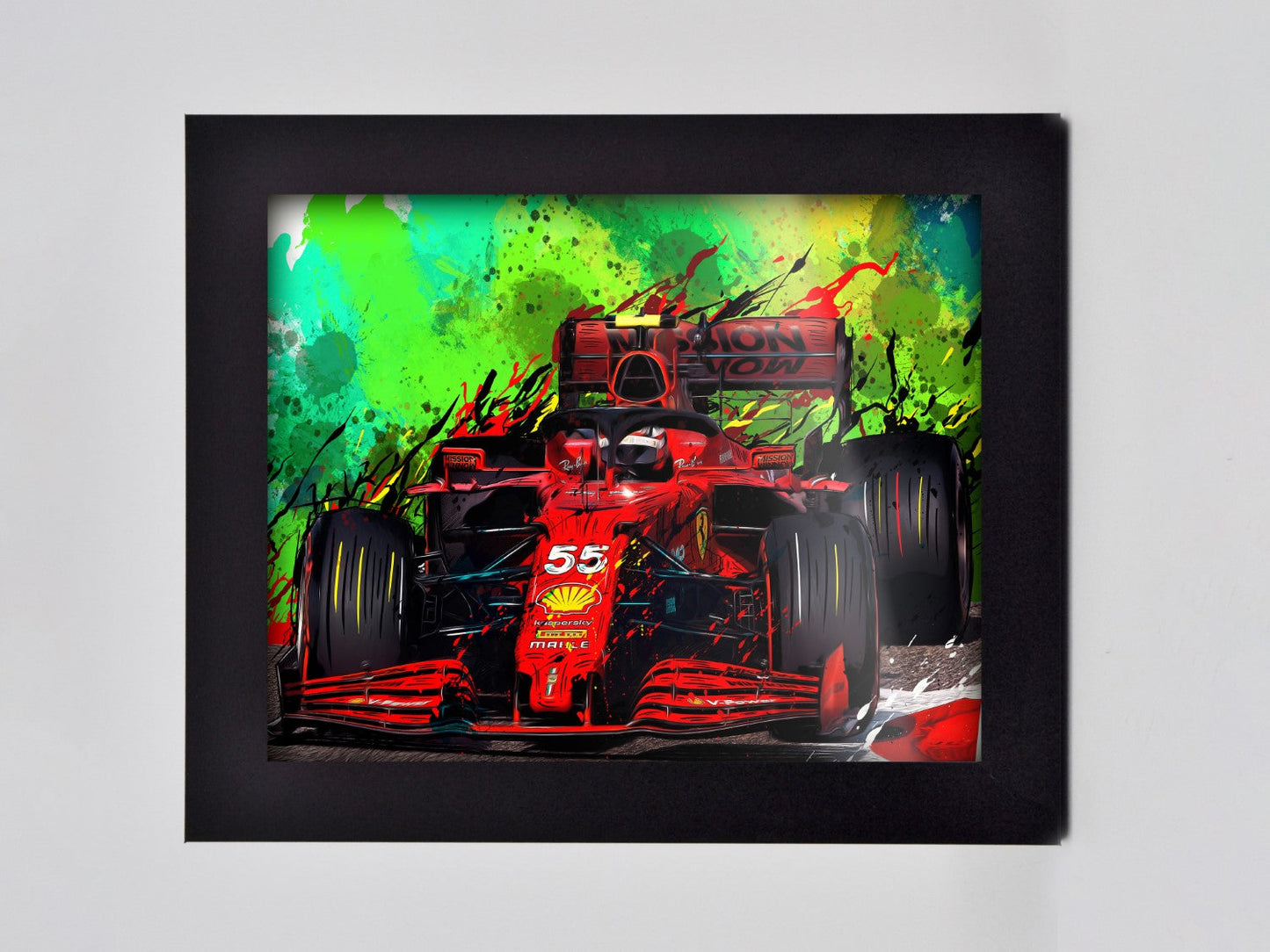 Carlos Sainz Framed Print