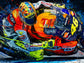 Rossi Orange 46 Canvas Print