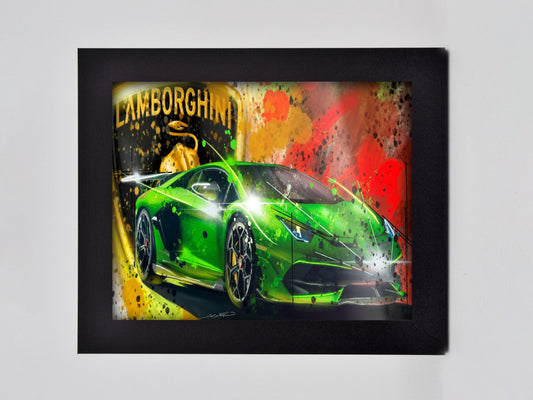 Lambo Framed Print