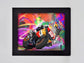 Nicky Hayden Swirl Framed Print