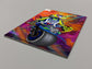 Rossi Swirls Behind Foamex Print