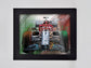 Kimi Raikkonen Alfa Framed Print