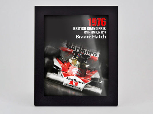 James Hunt 1976 Framed Print