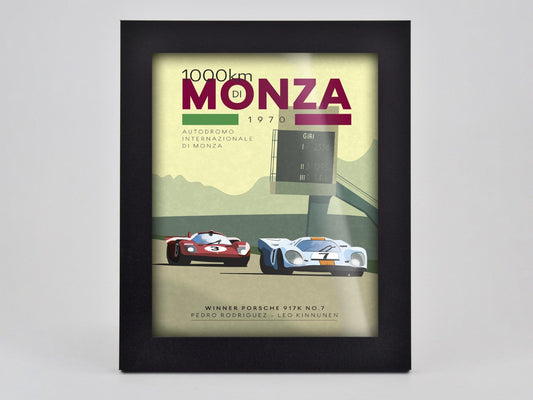 Hugo Monza 1970 Framed Print