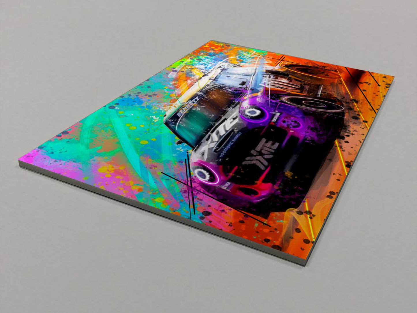 Mini Foamex Print