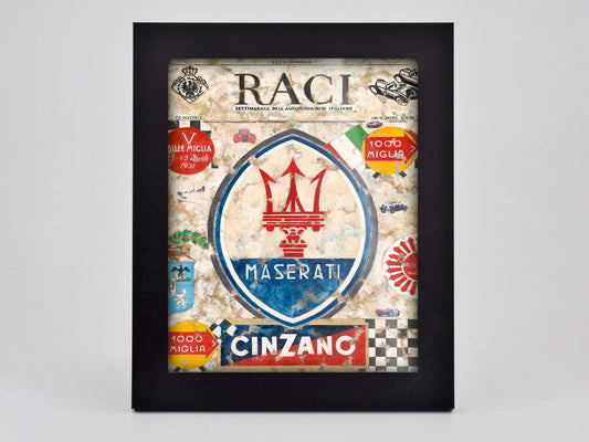 Maserati Poster Framed Print