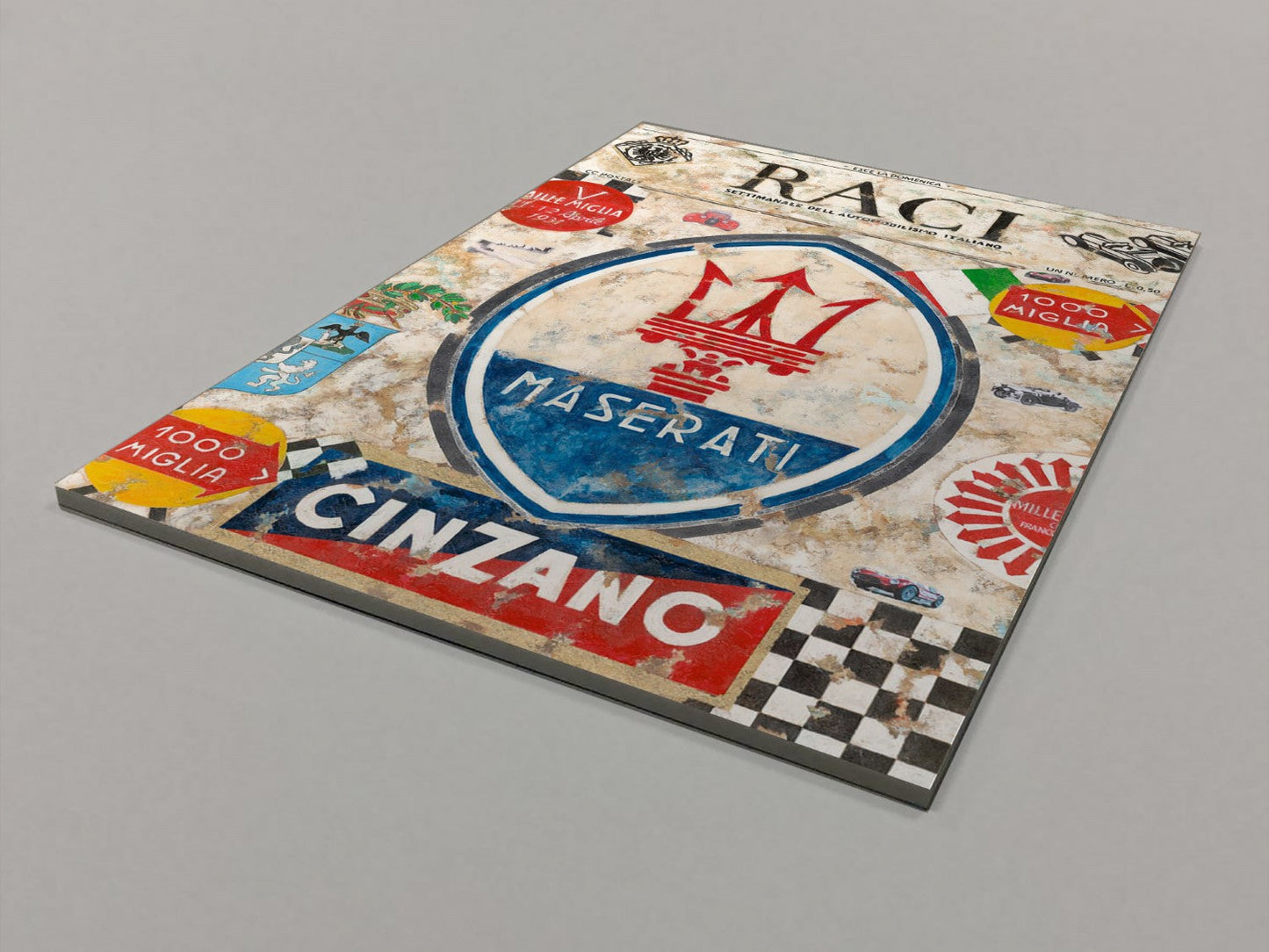 Maserati Poster Foamex Print