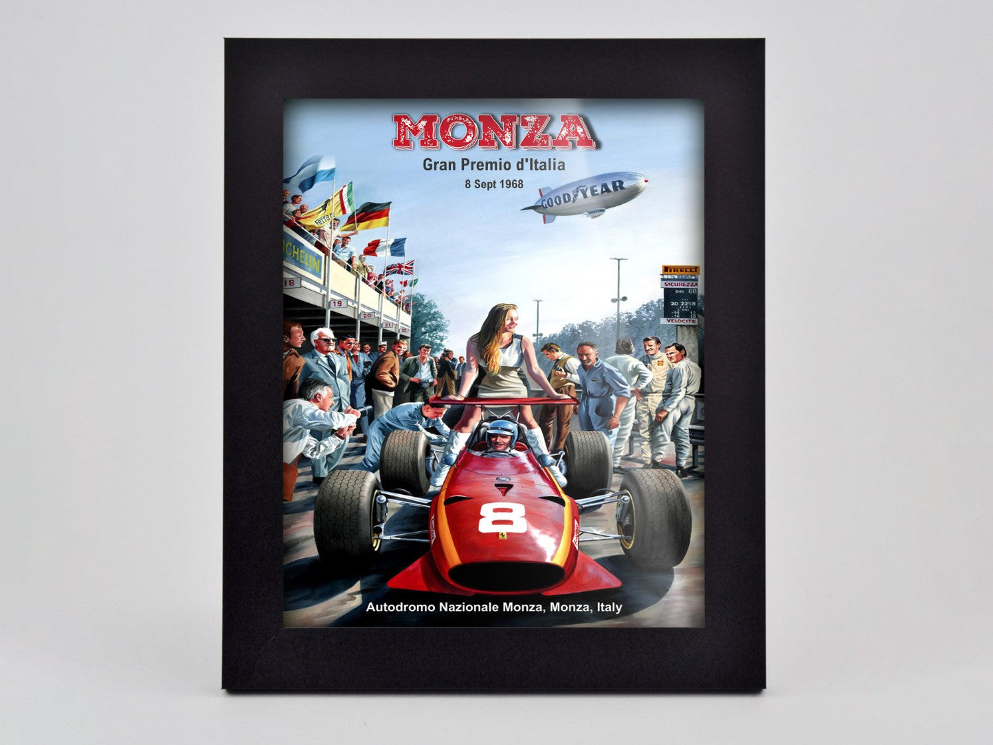 Monza 1966 Framed Print