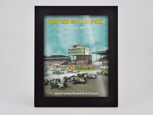 British Grand Prix 1967 Silverstone Framed Print