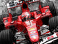 Schumacher F2002 Canvas Print
