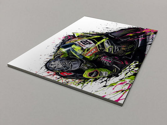 Alex Lowes Foamex Print