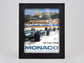 monaco 1966 Poster Framed Print