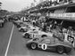 Ford GT40s Le Mans 1967 Foamex Print