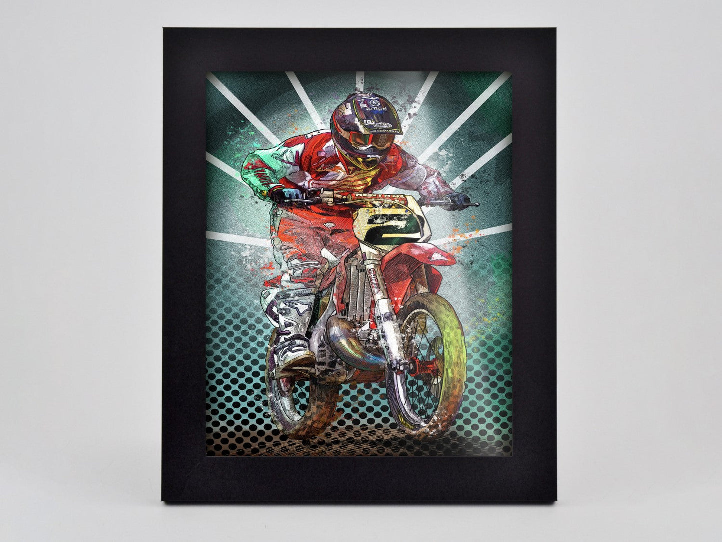 Jeremy Mcgrath Lines Framed Print