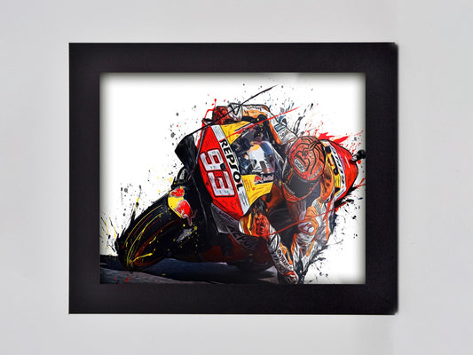 Marc Marquez 93 Framed Print