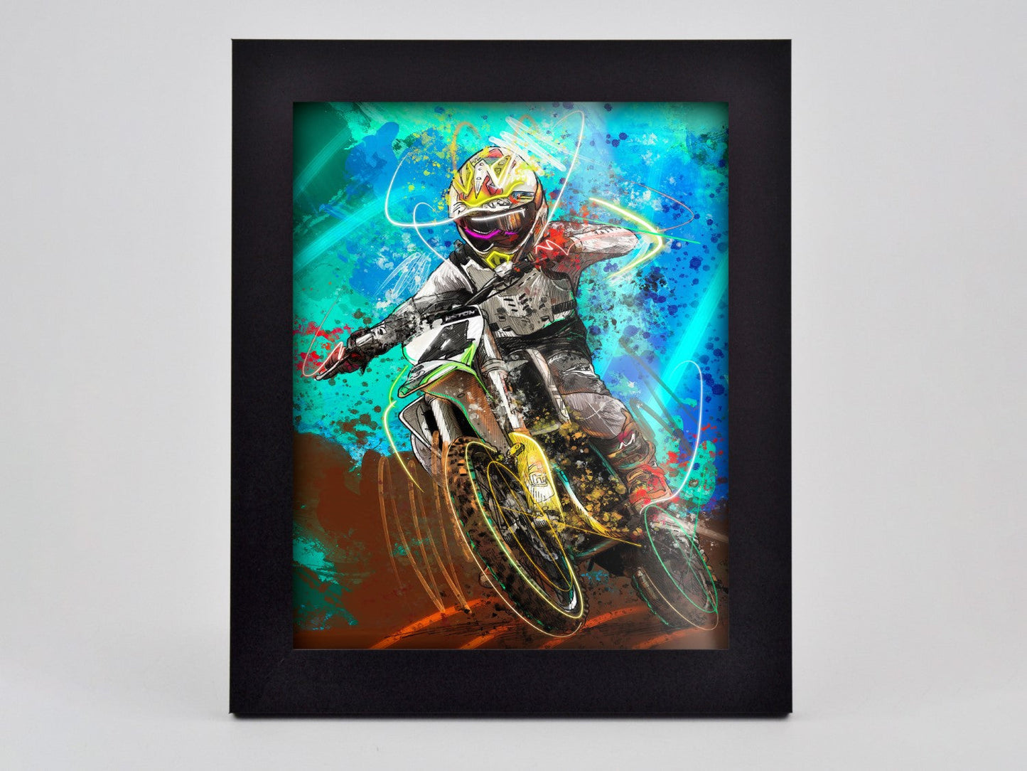 Ricky Carmichael Framed Print