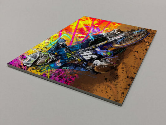 Deegan 38 Foamex Print