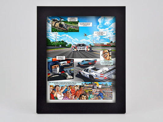Le Mans Movie Stills Framed Print