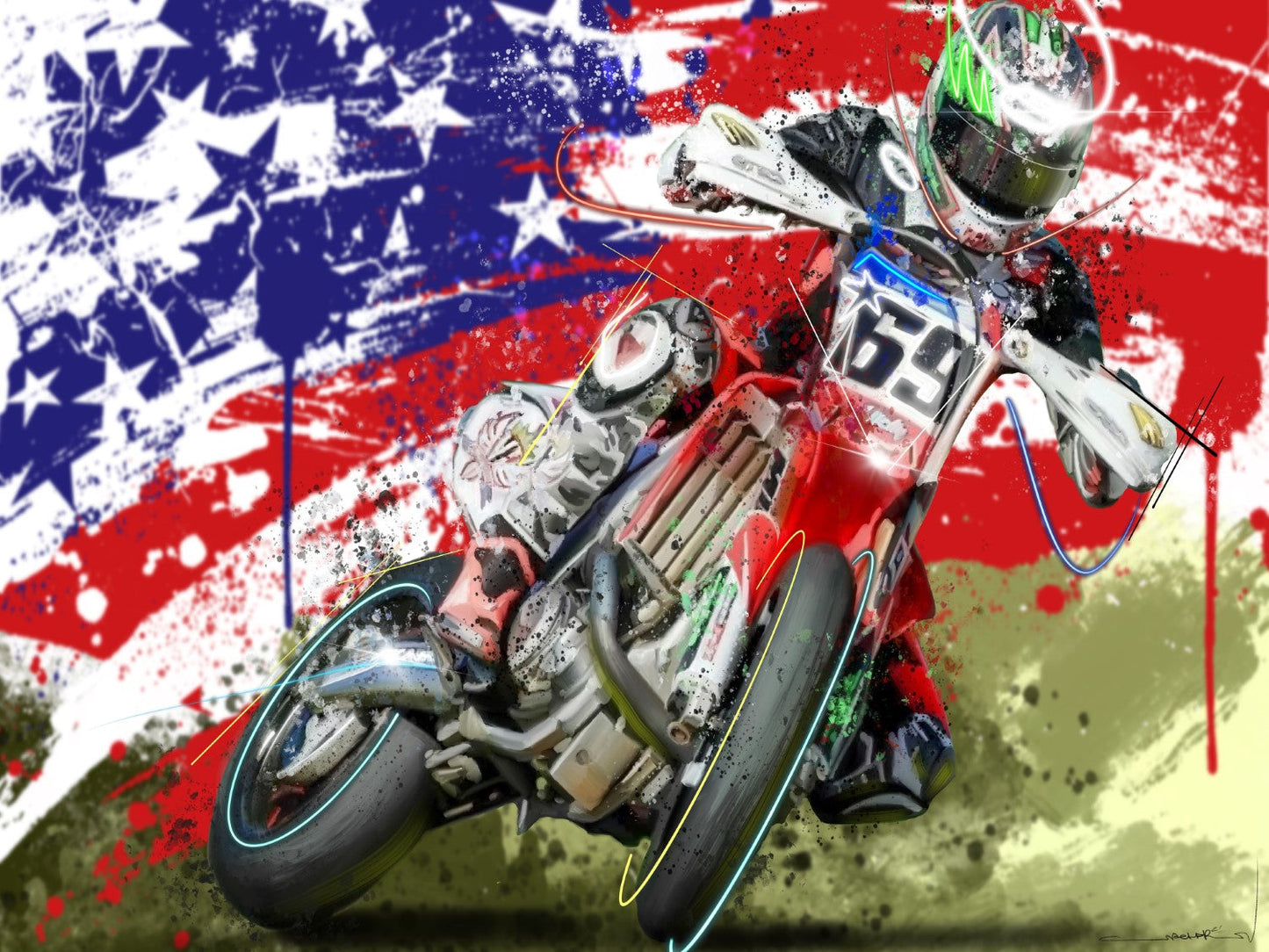 Ronnie Mac Framed Print