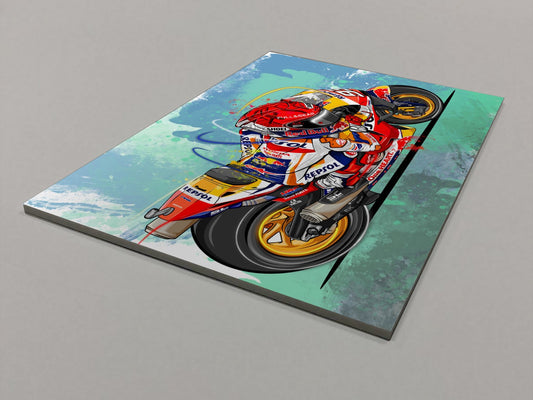Marquez 93 Foamex Print