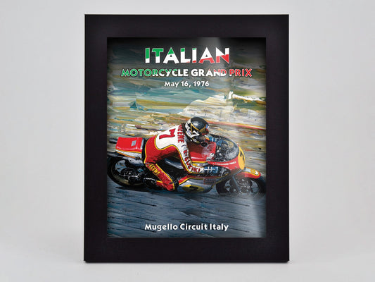 Italian1976 Vintage Poster Framed Print