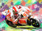 Simoncelli Colour Framed Print