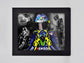 Rossi Black and White Framed Print