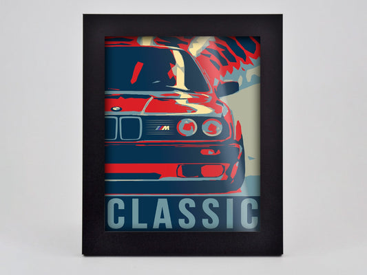 BMW Classic Framed Print