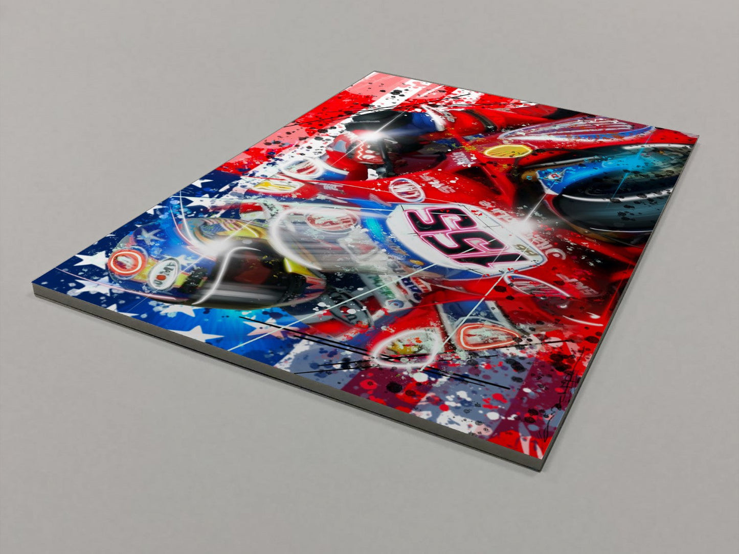 Ben Bostrom 155 Foamex Print