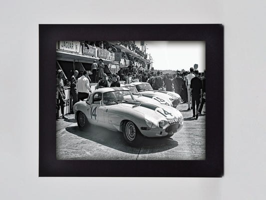 Jaguar Racing Team Framed Print