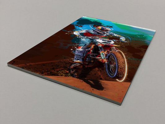 Jeremy McGrath Foamex Print